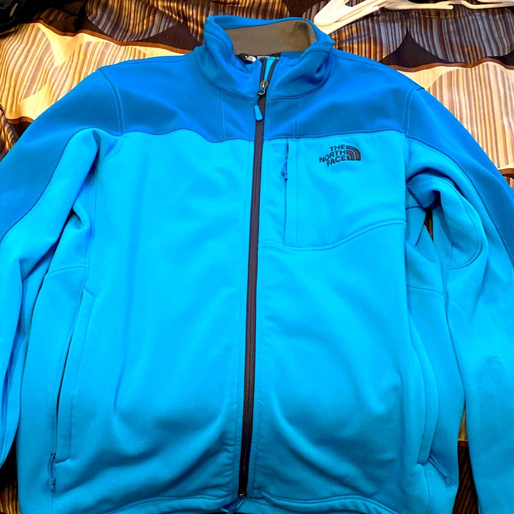North face zip up jacket